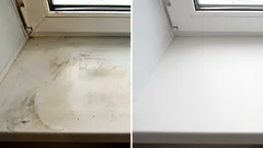 Proč bílý parapet žloutne – a jak mu vrátit vzhled bez broušení